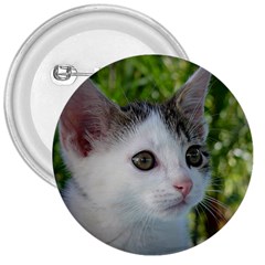 Young Cat 3  Button by Siebenhuehner