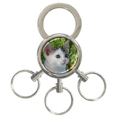 Young Cat 3-ring Key Chain by Siebenhuehner