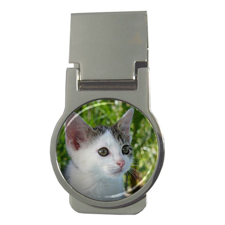 Young Cat Money Clip (Round)