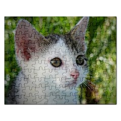 Young Cat Jigsaw Puzzle (rectangle)