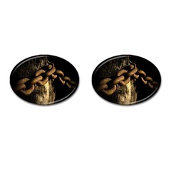 Chain Cufflinks (oval) by Siebenhuehner