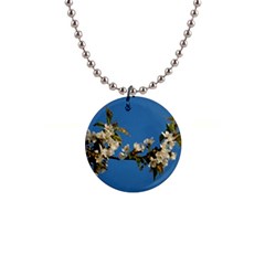 Cherry Blossom Button Necklace