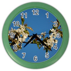 Cherry Blossom Wall Clock (color)