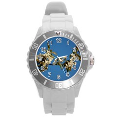 Cherry Blossom Plastic Sport Watch (large)