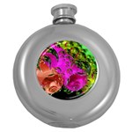 Tubules Hip Flask (Round) Front