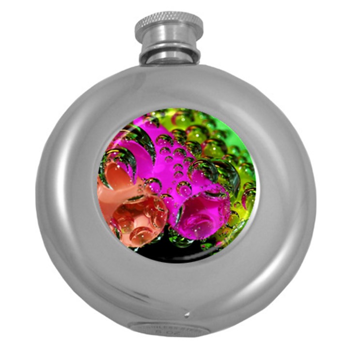 Tubules Hip Flask (Round)