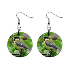 Songbird Mini Button Earrings by Siebenhuehner