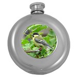 Songbird Hip Flask (Round) Front