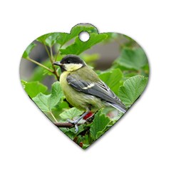 Songbird Dog Tag Heart (one Sided) 