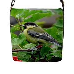 Songbird Flap Closure Messenger Bag (large)