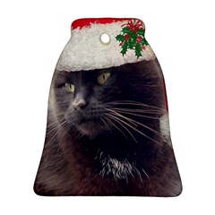 Christmas Kitty Bell Ornament (two Sides) by Contest1634613