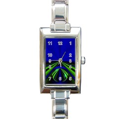 Magic Balls Rectangular Italian Charm Watch by Siebenhuehner