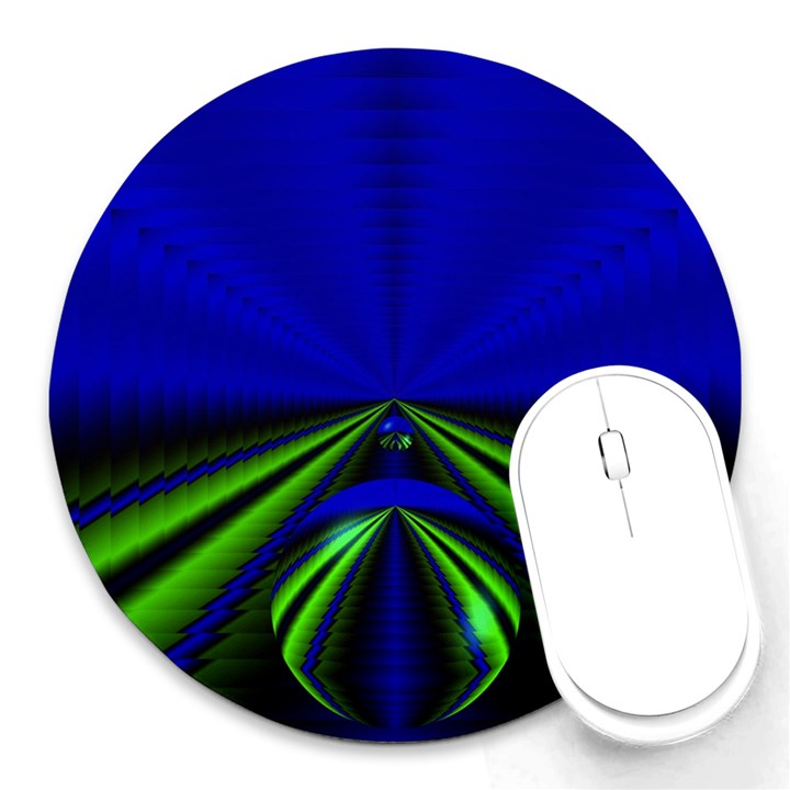 Magic Balls 8  Mouse Pad (Round)