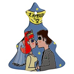 Our Wedding Day Christmas Tree Ornament