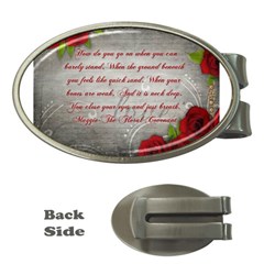 Maggie s Quote Money Clip (oval)