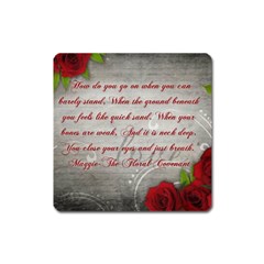 Maggie s Quote Magnet (square)