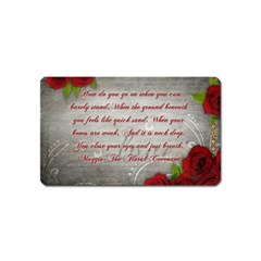 Maggie s Quote Magnet (name Card)