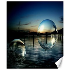 Magic Balls Canvas 8  X 10  (unframed) by Siebenhuehner