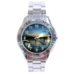 Magic Balls Stainless Steel Watch (men s)