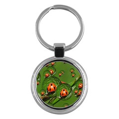 Ladybird Key Chain (round) by Siebenhuehner