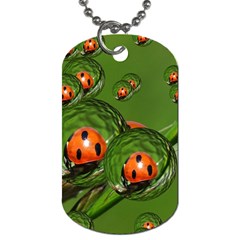 Ladybird Dog Tag (two-sided)  by Siebenhuehner