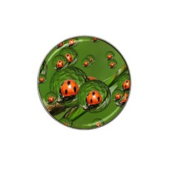 Ladybird Golf Ball Marker (for Hat Clip) by Siebenhuehner