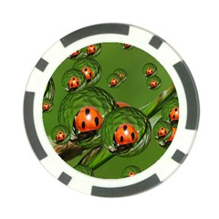 Ladybird Poker Chip (10 Pack) by Siebenhuehner