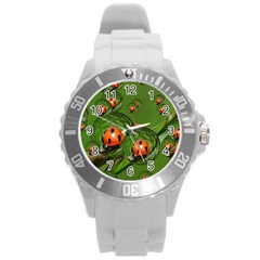 Ladybird Plastic Sport Watch (large) by Siebenhuehner