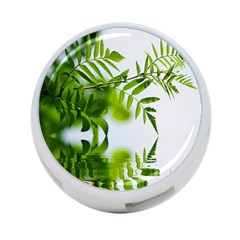 Leafs With Waterreflection 4-port Usb Hub (two Sides) by Siebenhuehner