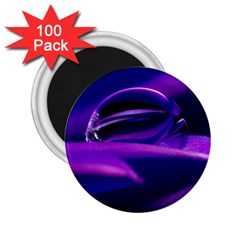 Waterdrop 2 25  Button Magnet (100 Pack) by Siebenhuehner