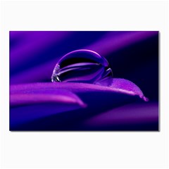 Waterdrop Postcards 5  X 7  (10 Pack) by Siebenhuehner