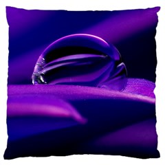 Waterdrop Large Cushion Case (two Sided)  by Siebenhuehner