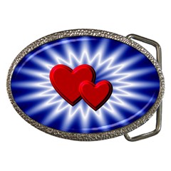 Love Belt Buckle (oval) by Siebenhuehner