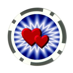 Love Poker Chip (10 Pack)