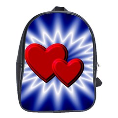 Love School Bag (large) by Siebenhuehner