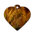 Field Dog Tag Heart (One Sided)  Front