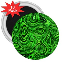 Modern Art 3  Button Magnet (10 Pack)