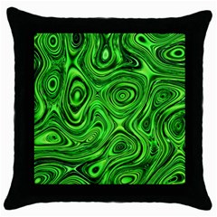 Modern Art Black Throw Pillow Case by Siebenhuehner