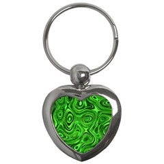 Modern Art Key Chain (heart)