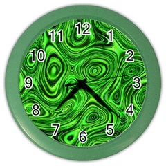 Modern Art Wall Clock (color) by Siebenhuehner