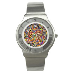 Modern  Stainless Steel Watch (unisex)