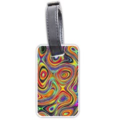 Modern  Luggage Tag (one Side) by Siebenhuehner