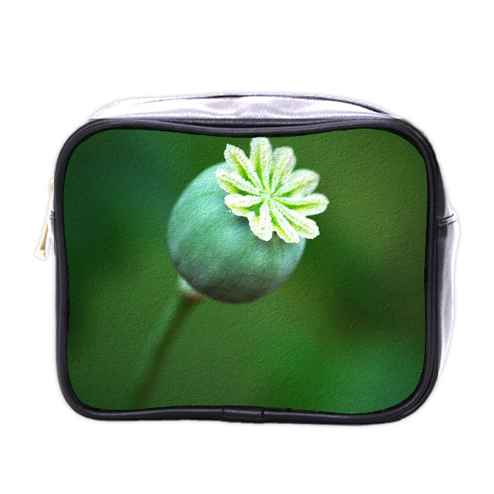 Poppy Capsules Mini Travel Toiletry Bag (One Side)