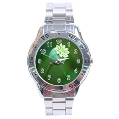 Poppy Capsules Stainless Steel Watch (men s) by Siebenhuehner