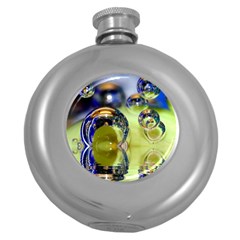 Marble Hip Flask (round) by Siebenhuehner