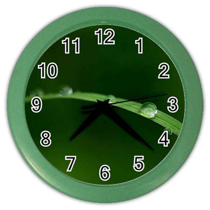 Pearls   Wall Clock (Color)