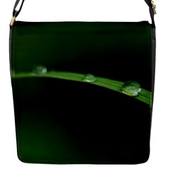 Pearls   Flap Closure Messenger Bag (small)