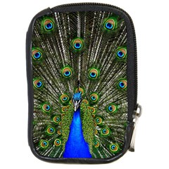 Peacock Compact Camera Leather Case