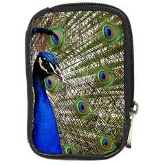 Peacock Compact Camera Leather Case