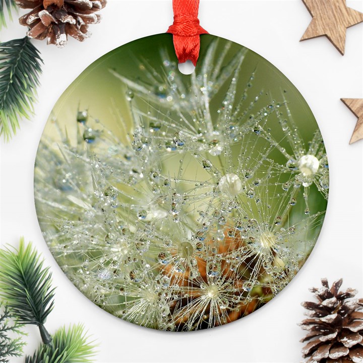 Dandelion Round Ornament